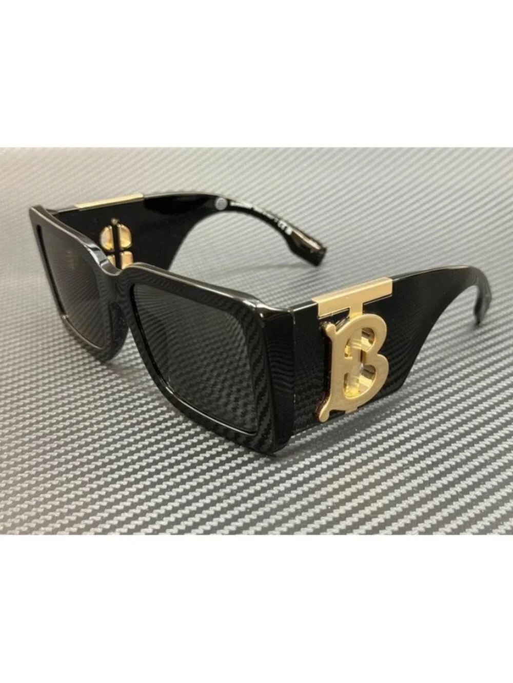 New Burberry Women Black Sunglasses 55-20-140